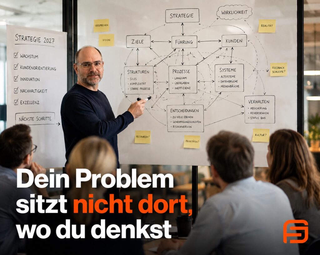 Dein Problem sitzt nicht dort, wo Du denkst